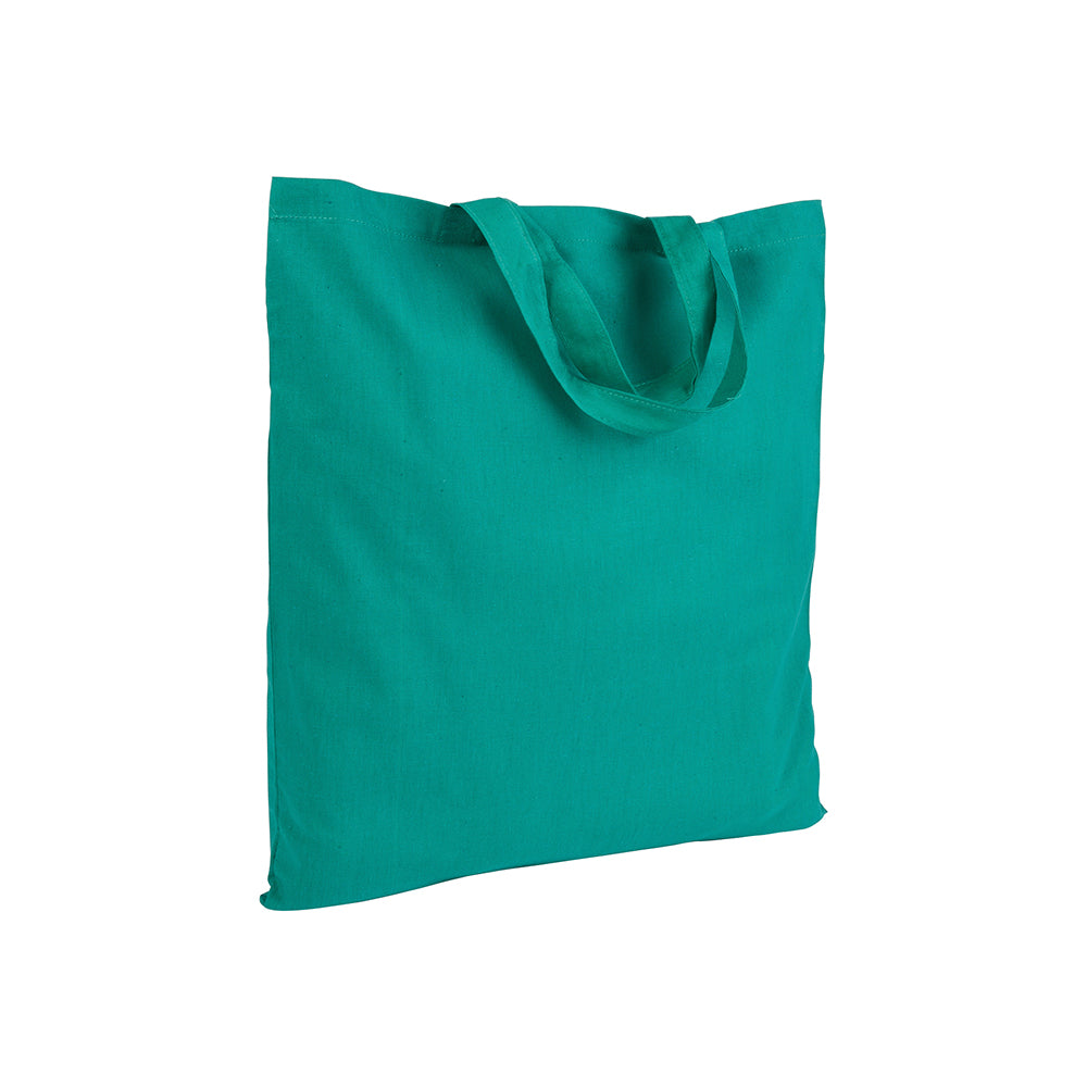 G00512  Shopper in cotone, 130 gr/m² manici corti