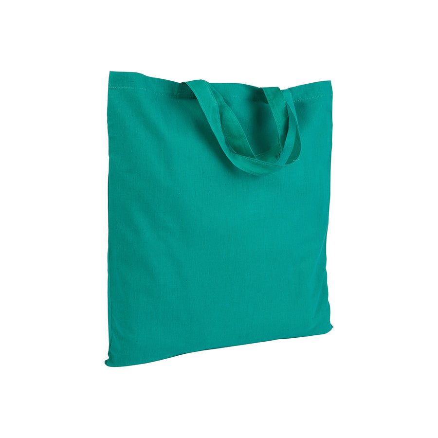 G00512  Shopper in cotone, 130 gr/m² manici corti