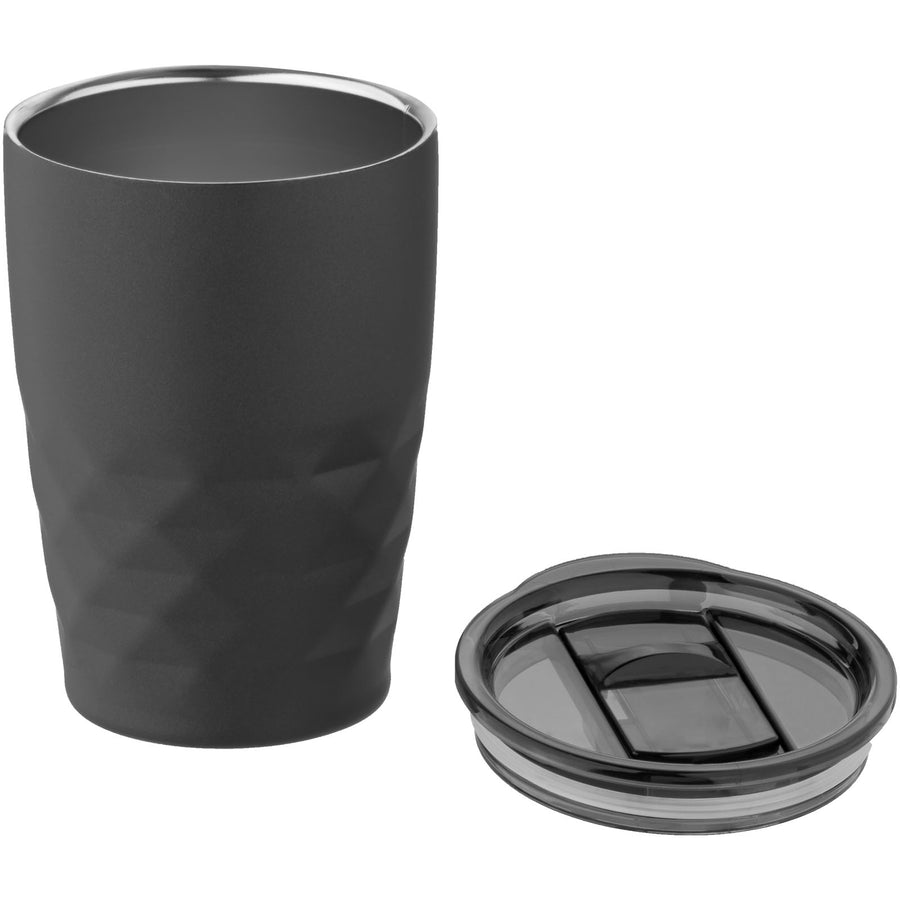 G100455 Bicchiere termico con isolamento sottovuoto Geo da 350 ml