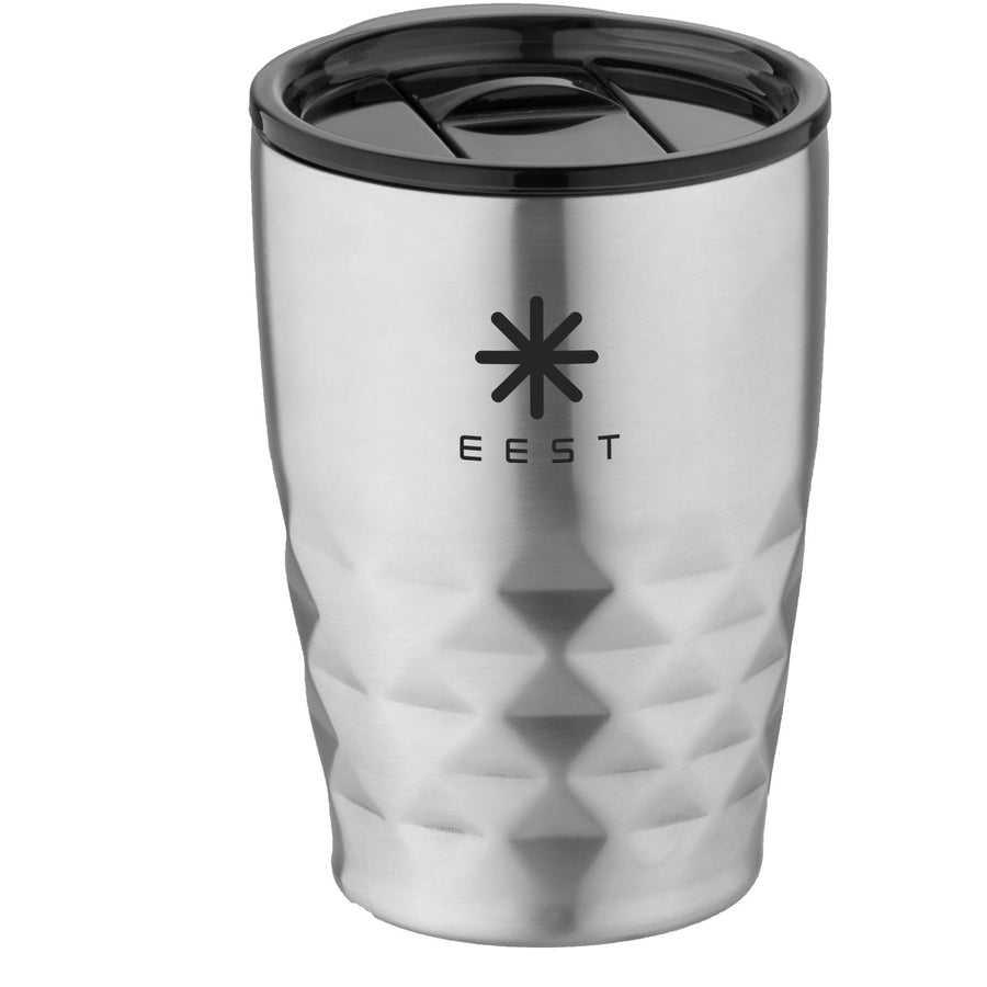 G100455 Bicchiere termico con isolamento sottovuoto Geo da 350 ml