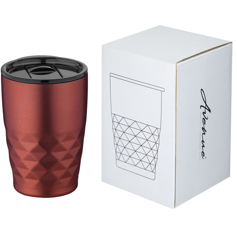 G100455 Bicchiere termico con isolamento sottovuoto Geo da 350 ml