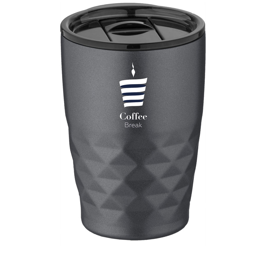 G100455 Bicchiere termico con isolamento sottovuoto Geo da 350 ml