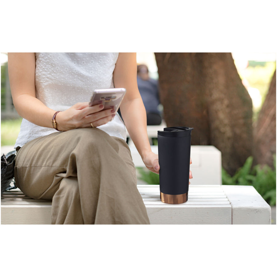 G100469 Bicchiere Peeta con isolamento sottovuoto in rame da 500 ml