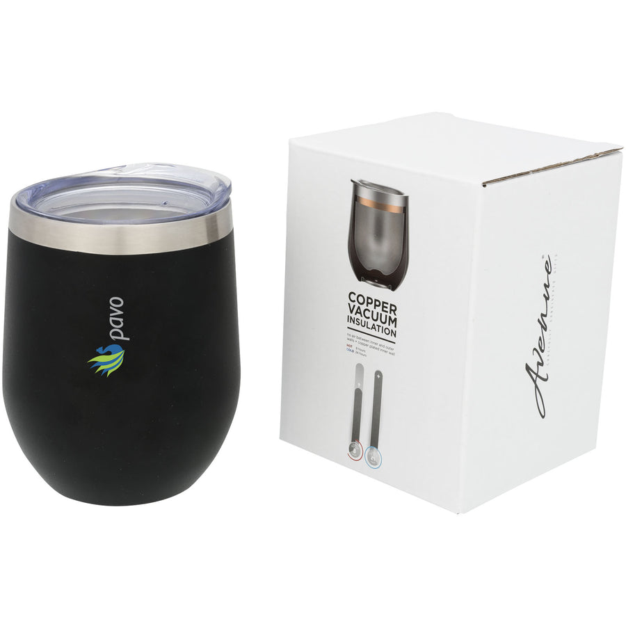 G100516 Bicchiere termico Corzo con isolamento sottovuoto in rame da 350 ml
