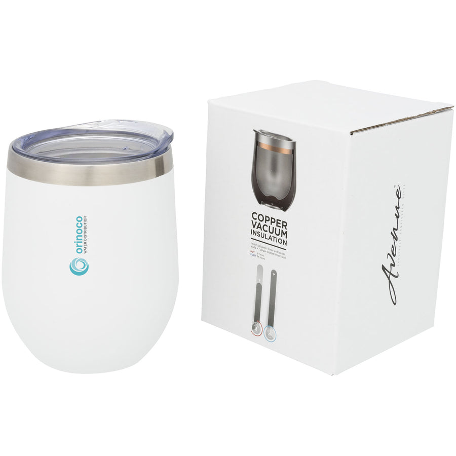 G100516 Bicchiere termico Corzo con isolamento sottovuoto in rame da 350 ml