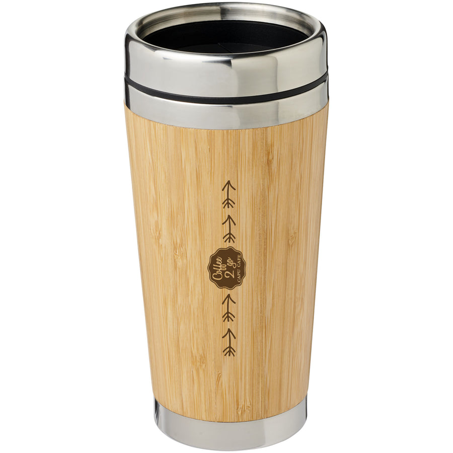 G100636 Bicchiere Bambus da 450 ml con esterno in bambù