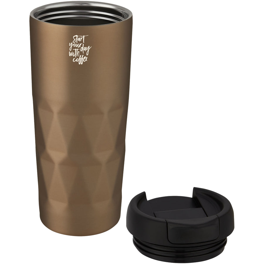 G100692 Bicchiere termico da 450 ml con isolamento sottovuoto in rame Prism