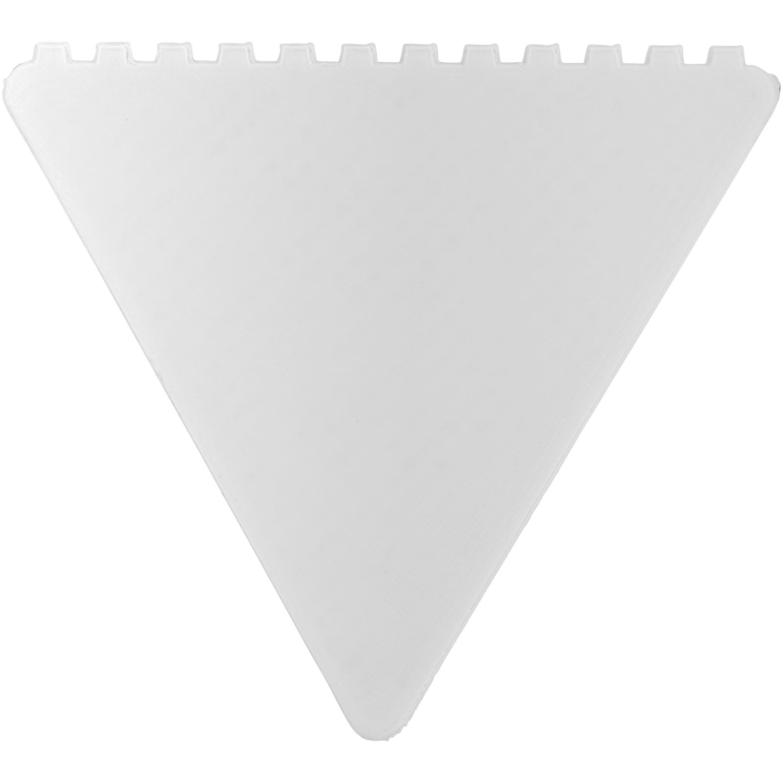 G104252 Raschia ghiaccio triangolare Frosty 2.0 in plastica riciclata