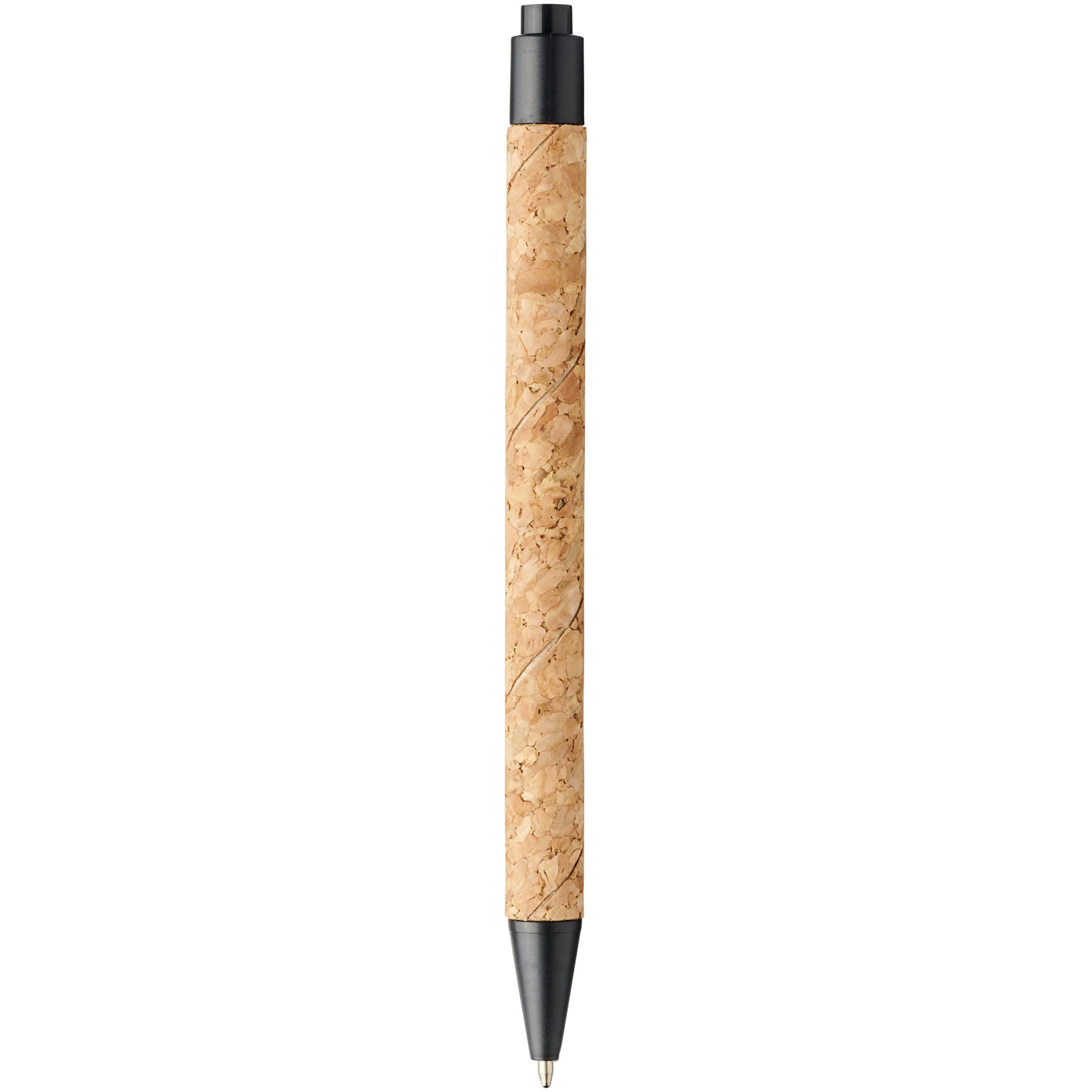 G107385 Penna a sfera in sughero e paglia di grano Midar Refil Nero