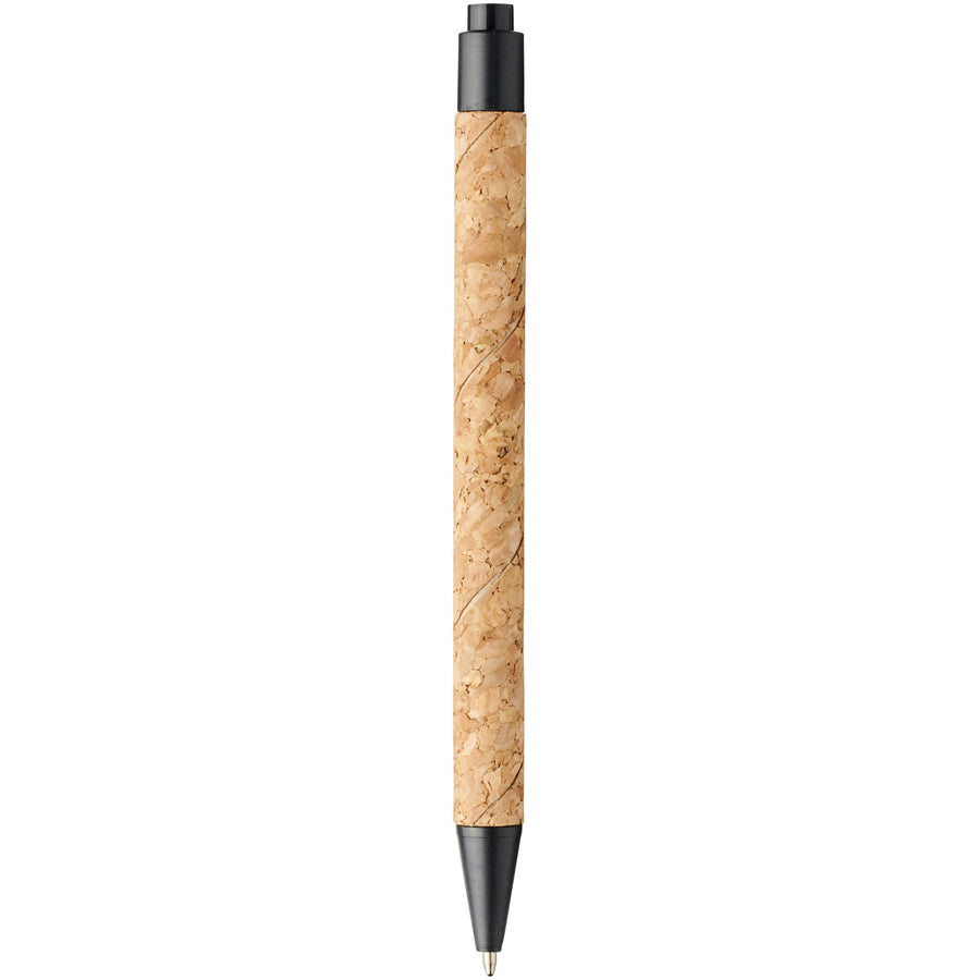 G107385 Penna a sfera in sughero e paglia di grano Midar Refil Nero