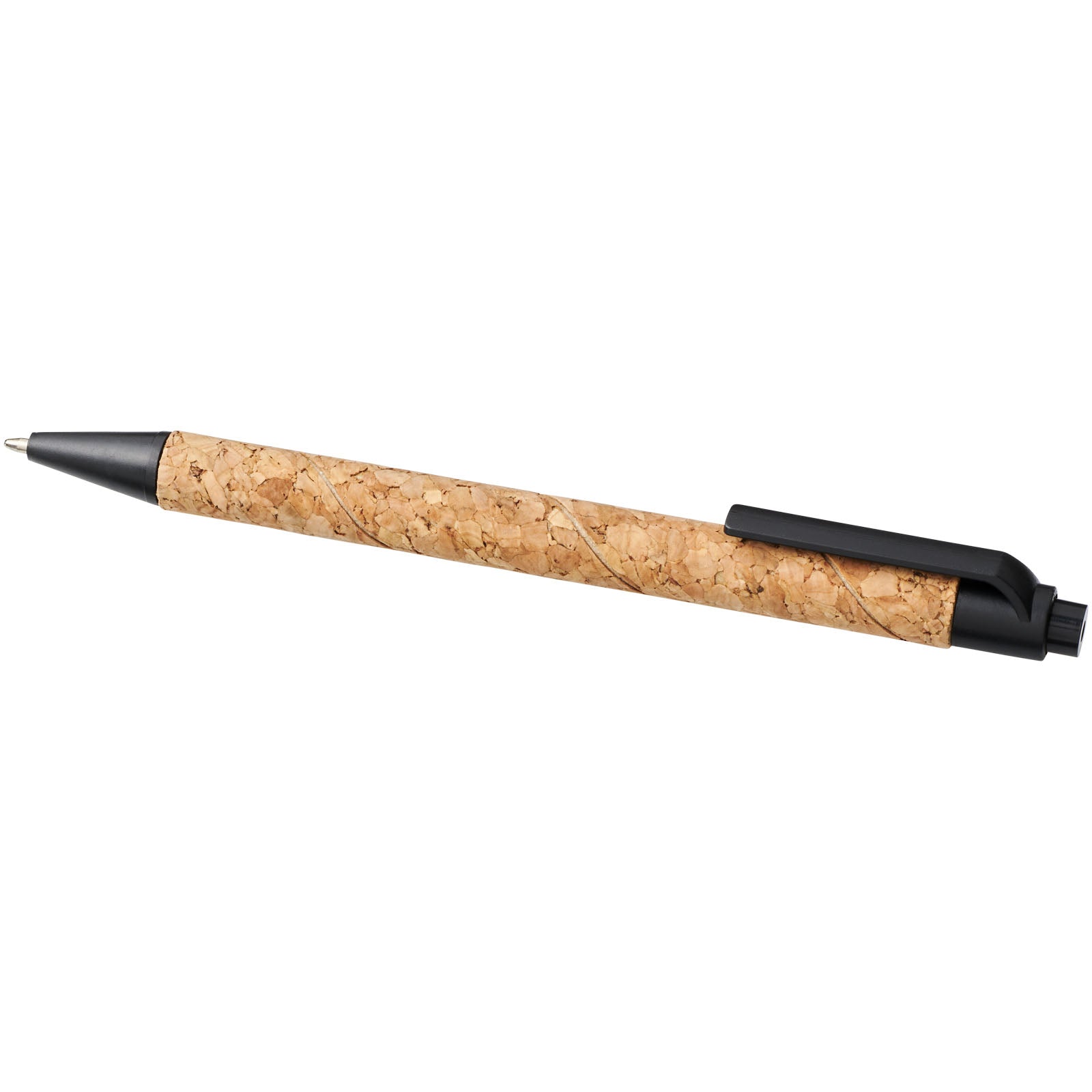 G107385 Penna a sfera in sughero e paglia di grano Midar Refil Nero