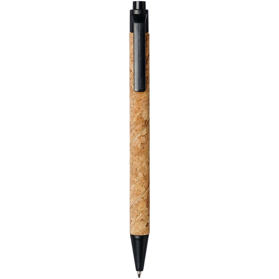 G107385 Penna a sfera in sughero e paglia di grano Midar Refil Nero