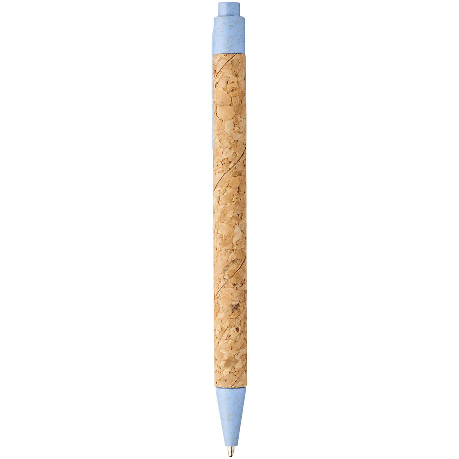 G107385 Penna a sfera in sughero e paglia di grano Midar Refil Nero