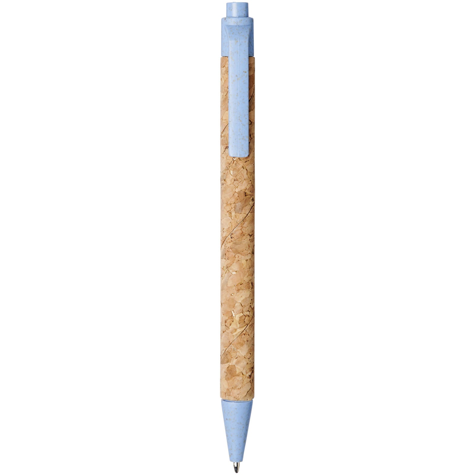G107385 Penna a sfera in sughero e paglia di grano Midar Refil Nero