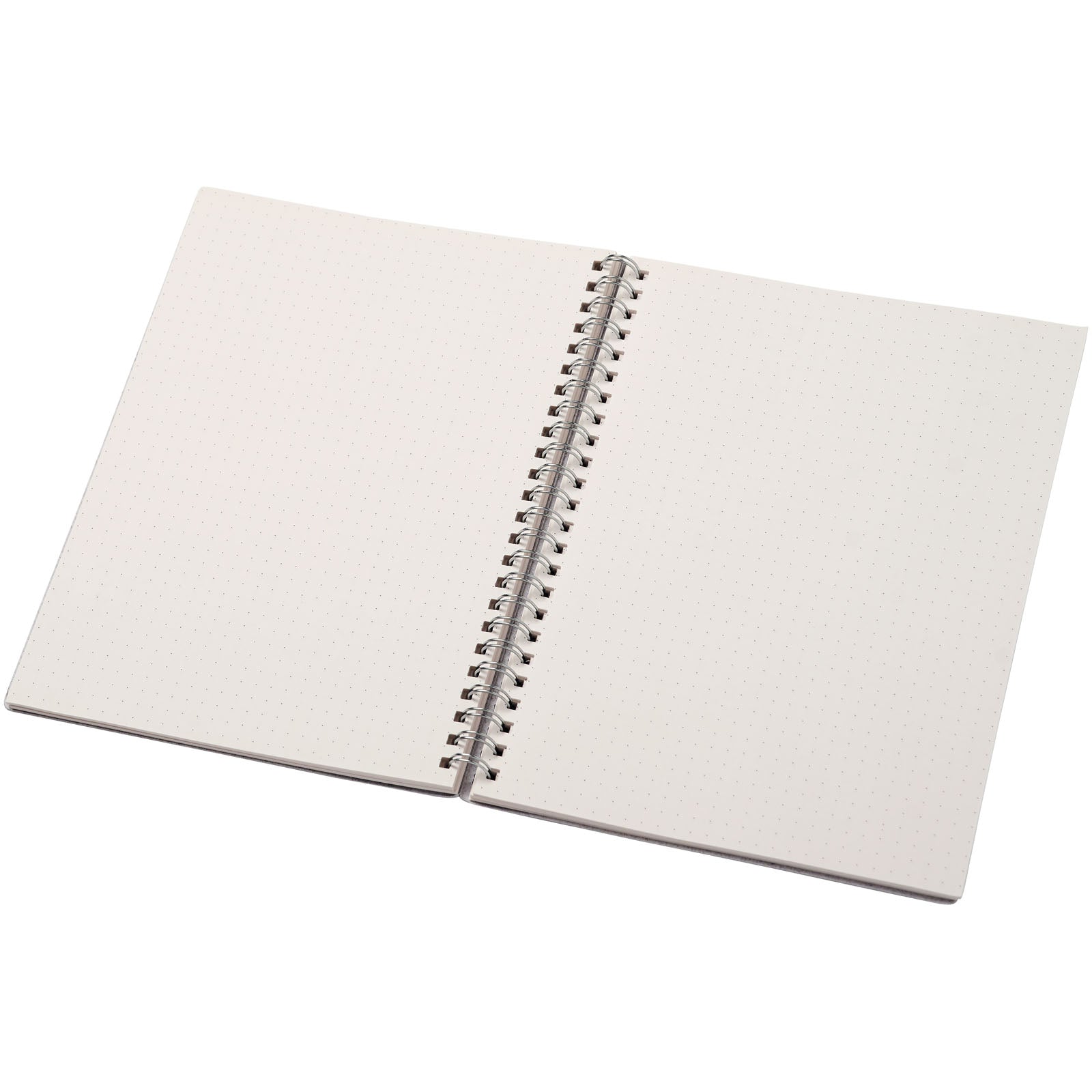 G107719 Quaderno formato A5 con rilegatura a spirale Bianco