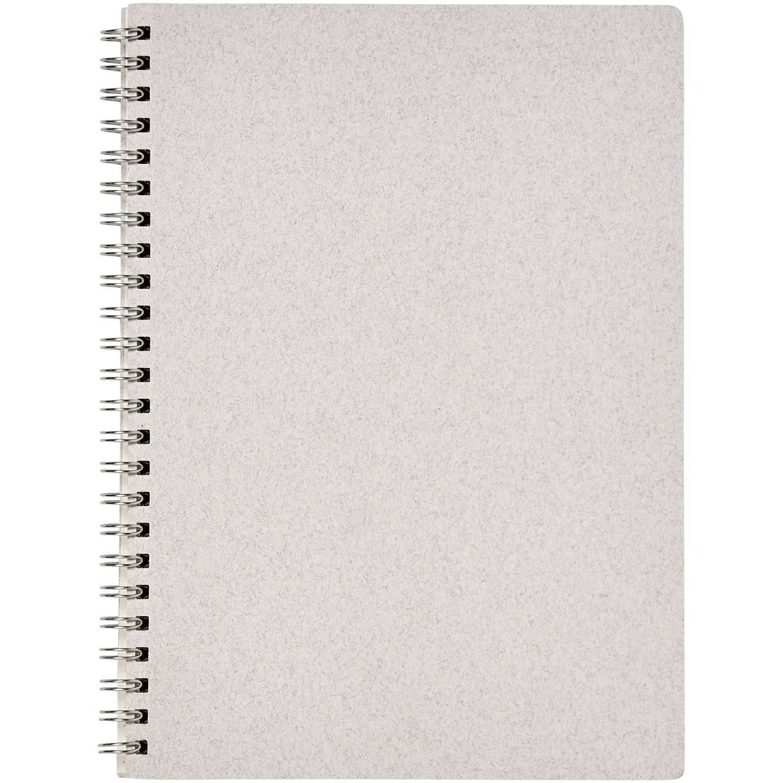 G107719 Quaderno formato A5 con rilegatura a spirale Bianco