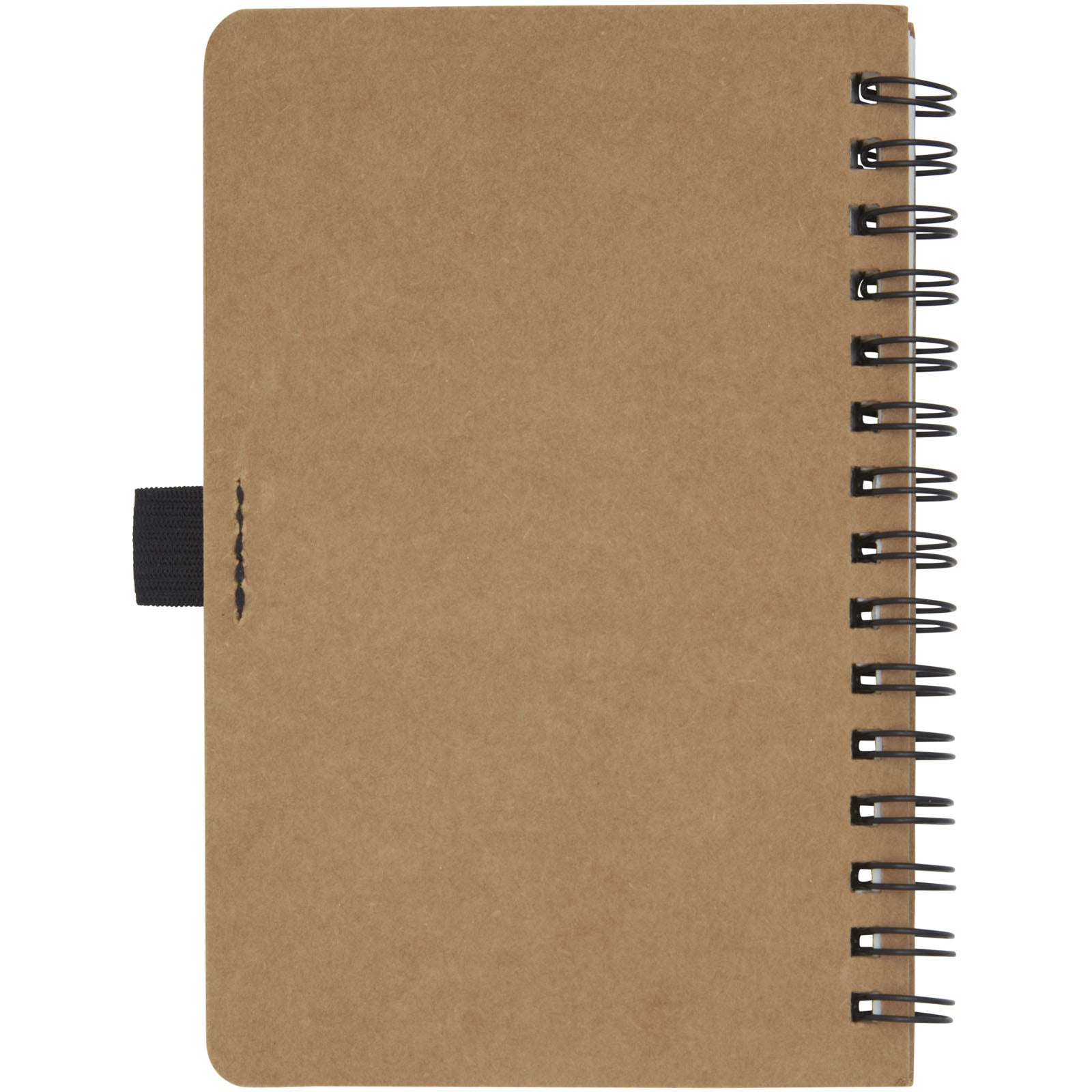 G107733 Quaderno Cobble formato A6 con rilegatura a spirale in cartone riciclato e carta di pietra