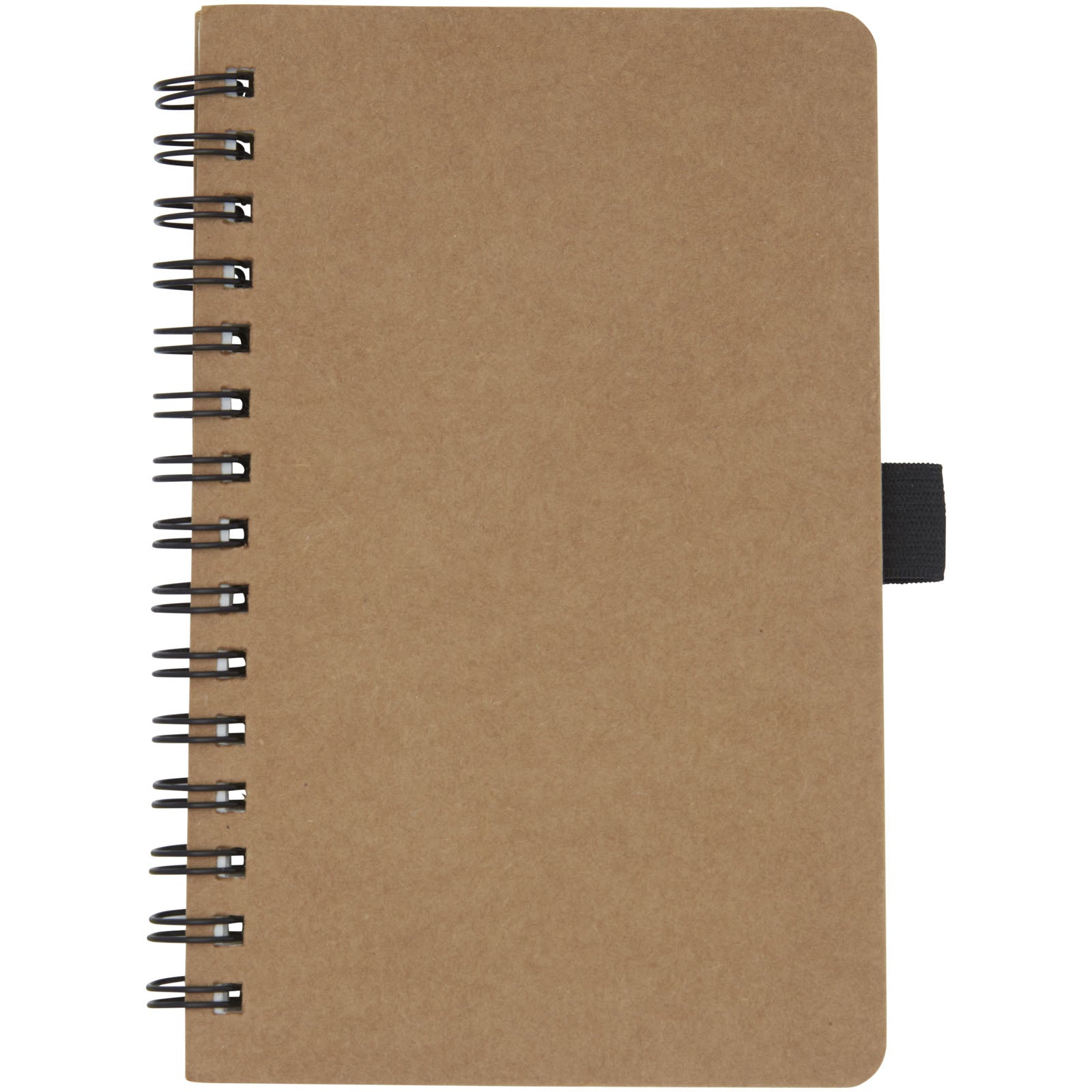 G107733 Quaderno Cobble formato A6 con rilegatura a spirale in cartone riciclato e carta di pietra