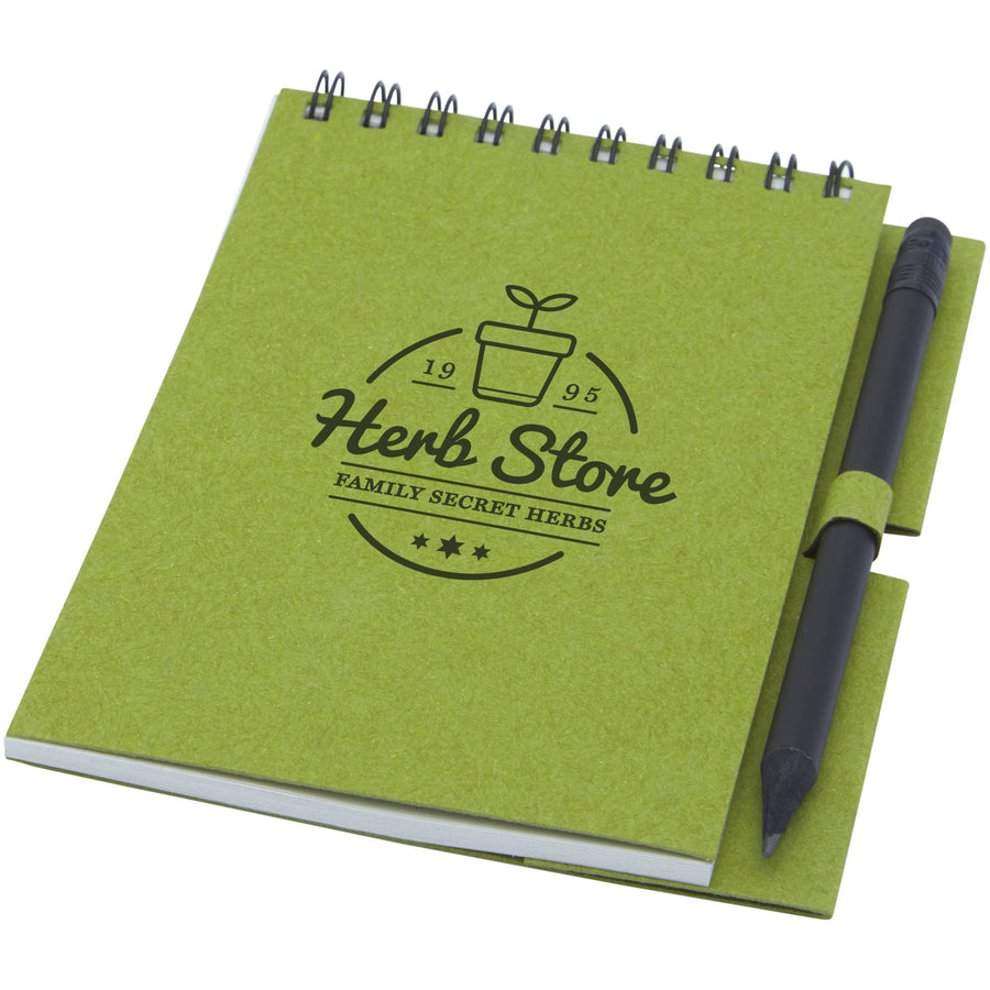 G107750 Quaderno piccolo e matita Eco
