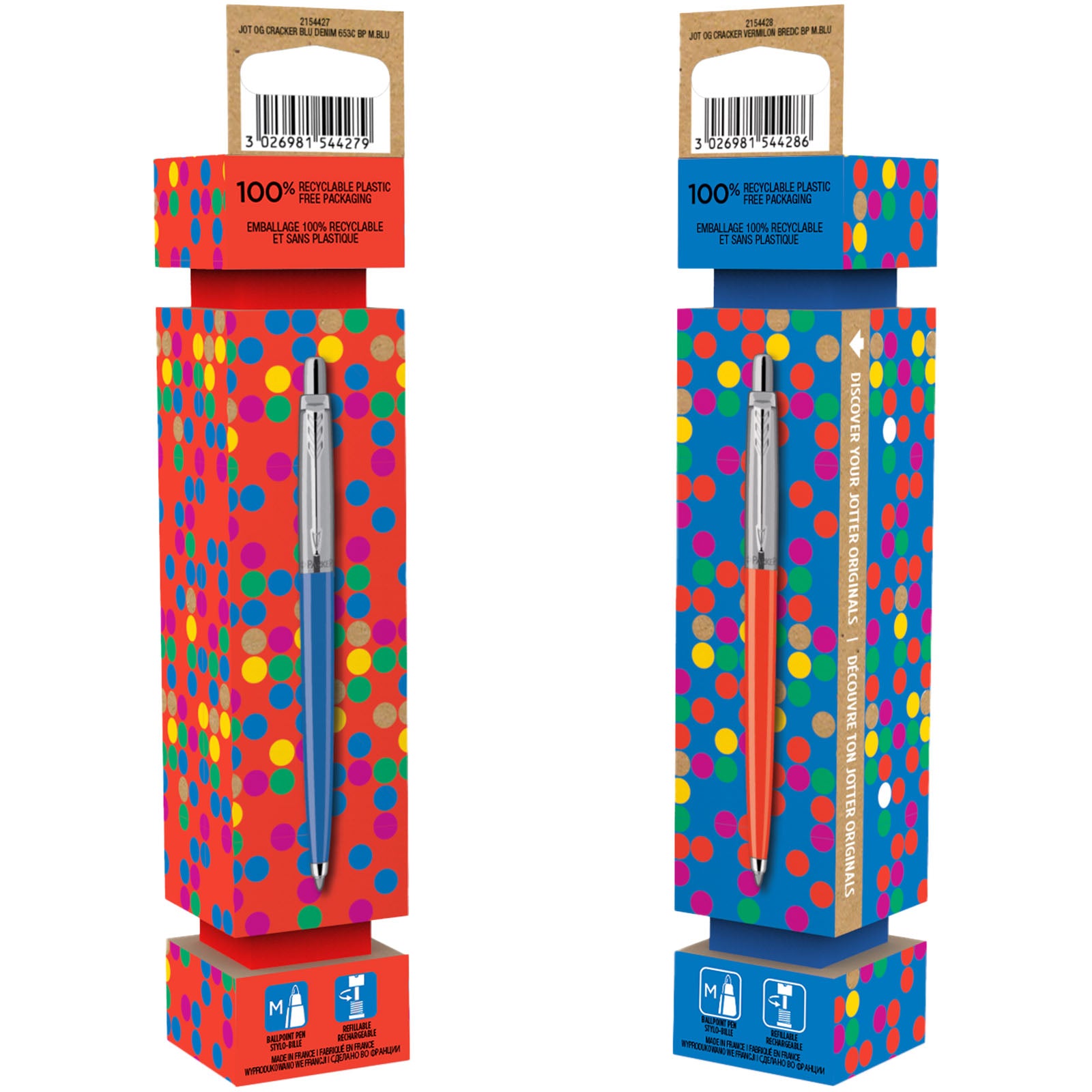 G107800 Set regalo con penna Jotter Cracker