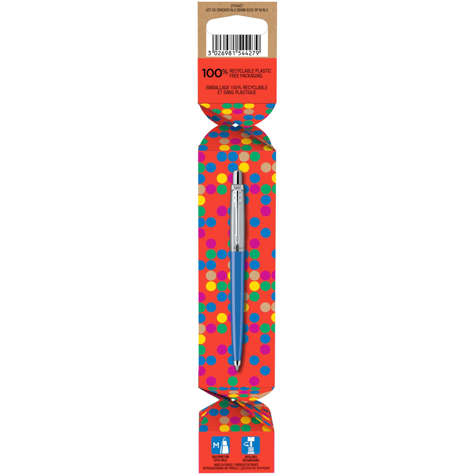 G107800 Set regalo con penna Jotter Cracker