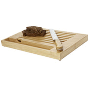 G113153 Tagliere in bamboo con coltello