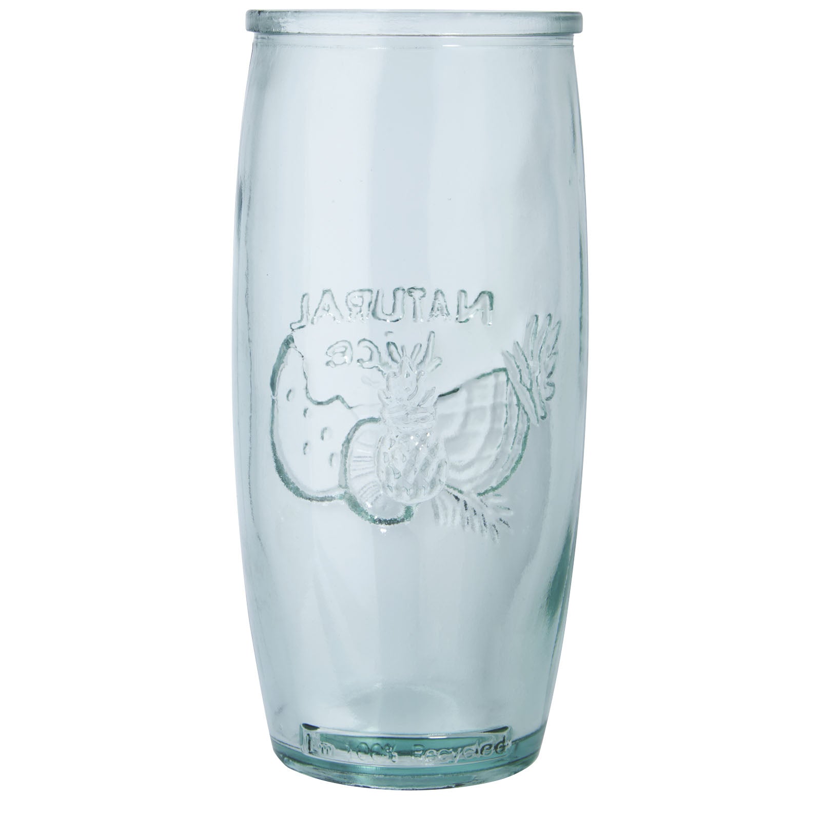 G113170 Bicchiere da cocktail in vetro riciclato da 550 ml con spremiagrumi Verano