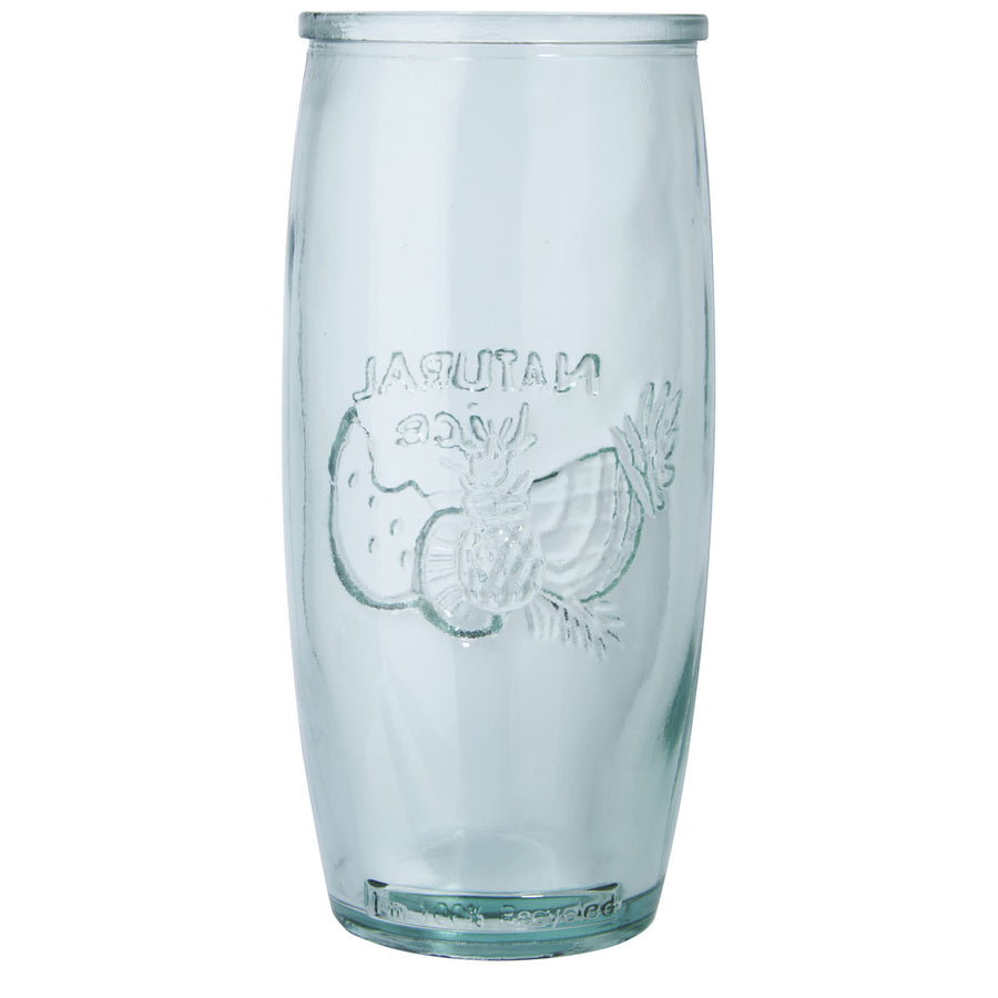 G113170 Bicchiere da cocktail in vetro riciclato con spremiagrumi Verano