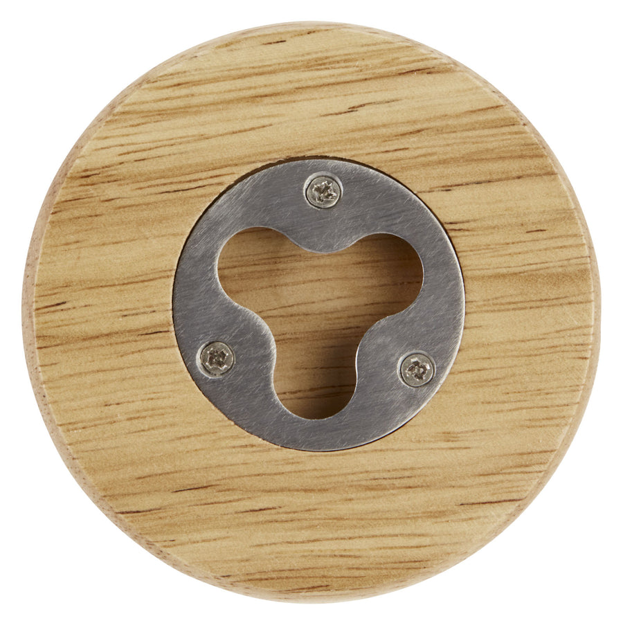 G113201 Sottobicchiere in legno con apribottiglie Scoll