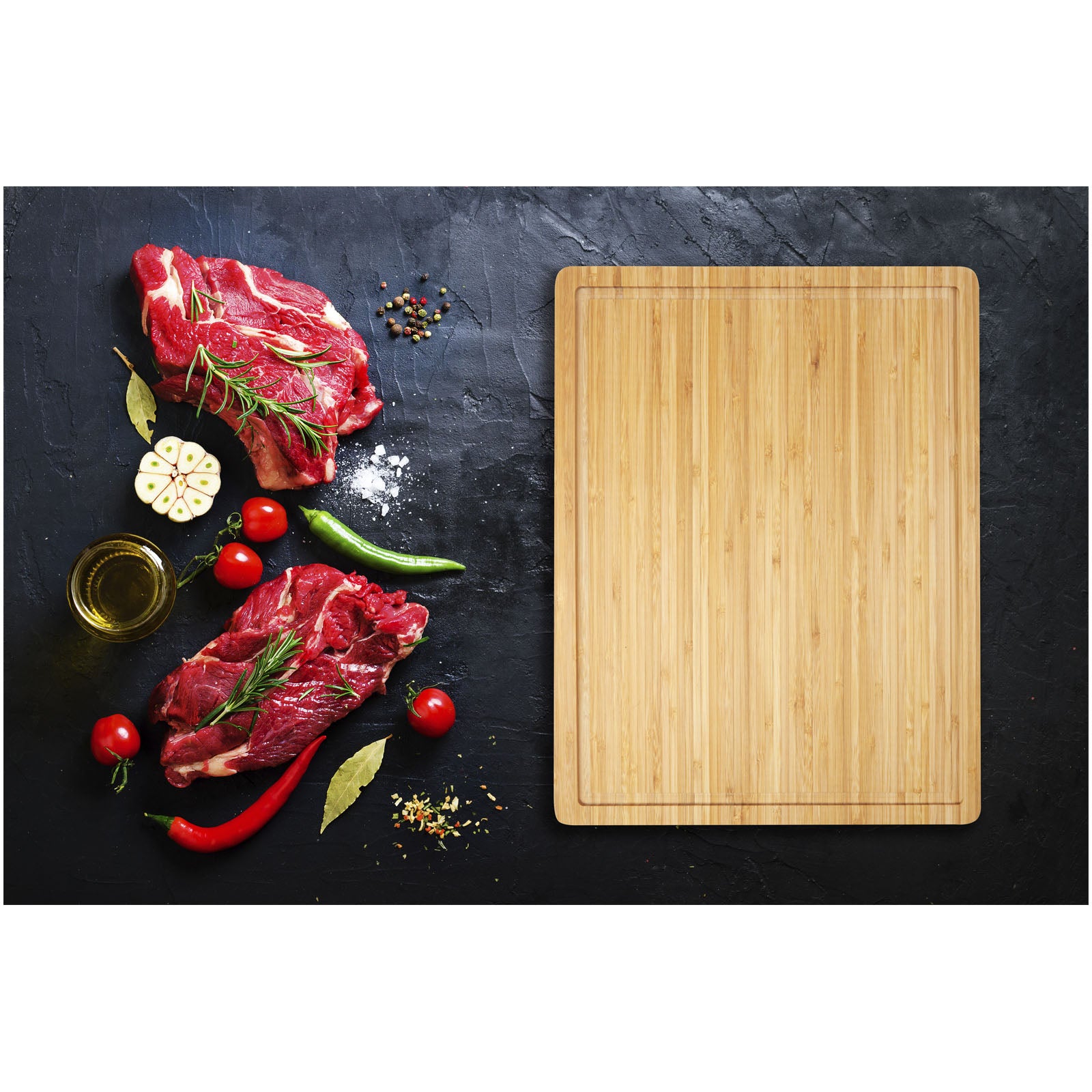 G113270 Tagliere per carne in bamboo