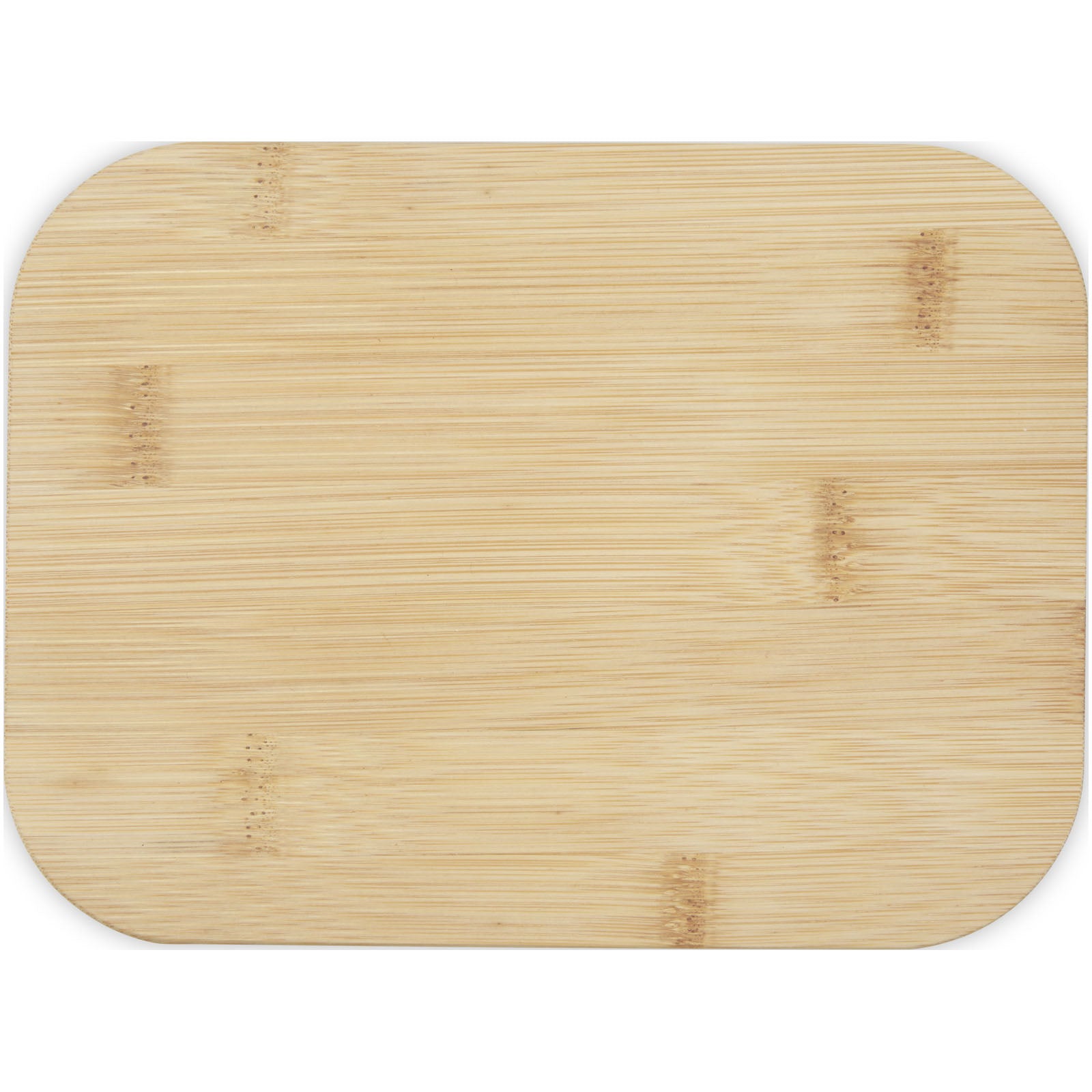 G113276 Contenitore per pranzo Roby di vetro con coperchio in bamboo