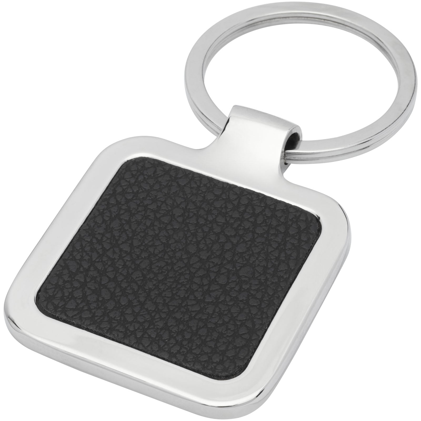 G118128 Portachiavi quadrato Piero in pelle PU laserabile