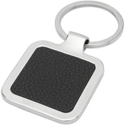 G118128 Portachiavi quadrato Piero in pelle PU laserabile