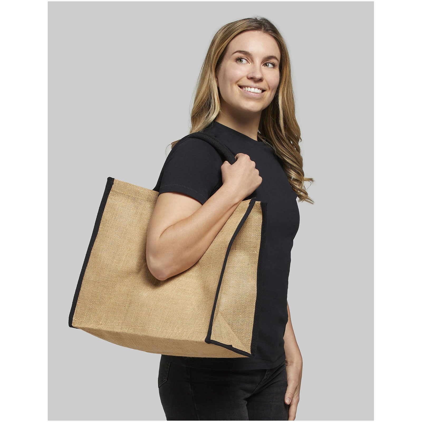 G120182 Shopper in juta Large
