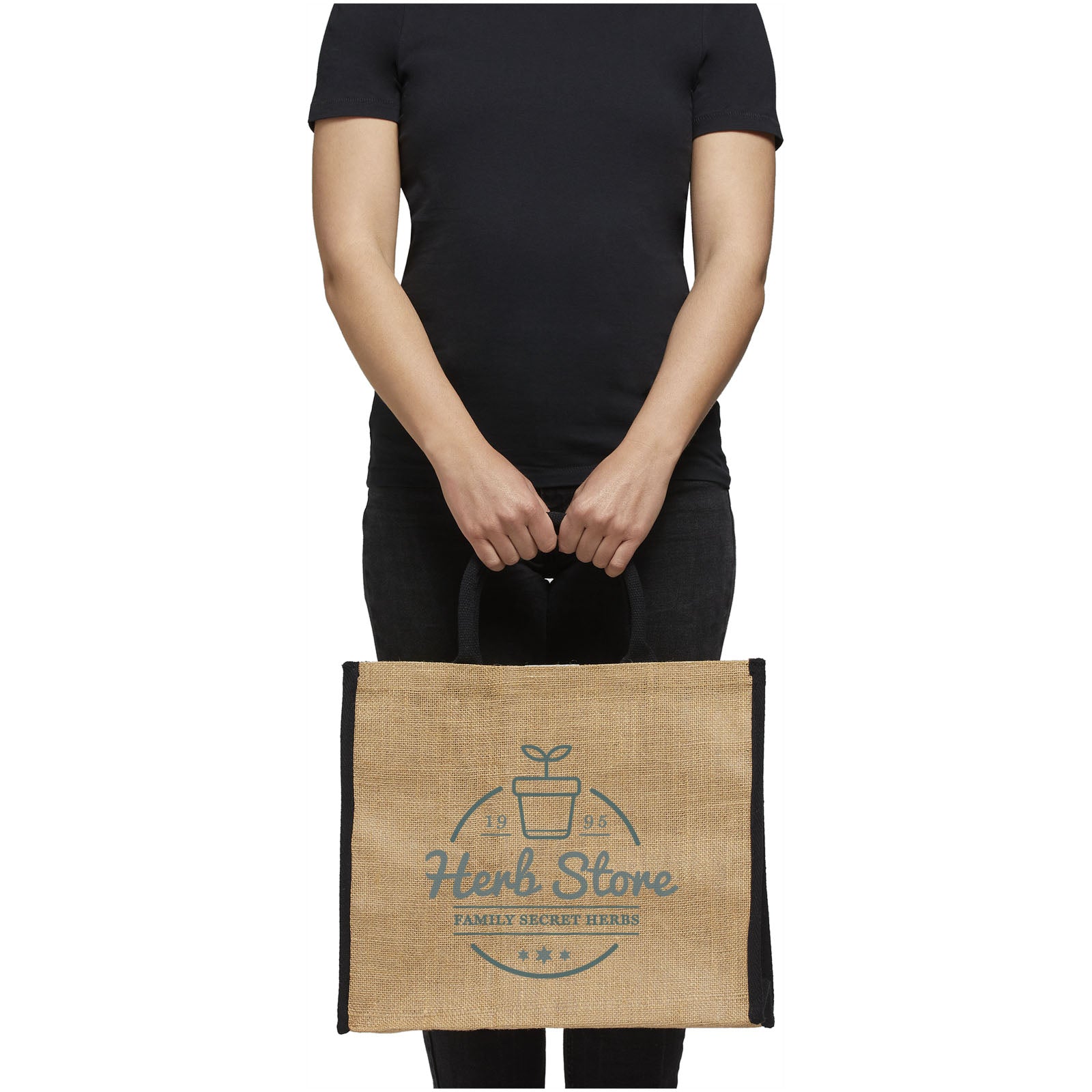 G120182 Shopper in juta Large