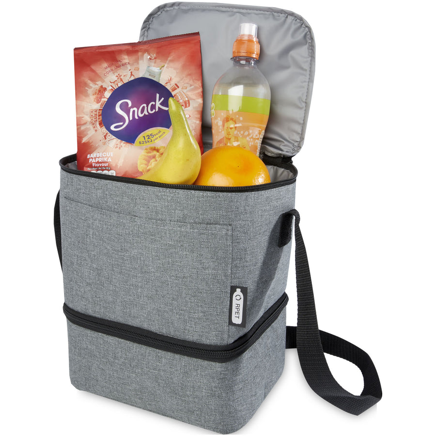 G120615 Borsa frigo portapranzo Tundra per 9 lattine in PET riciclato