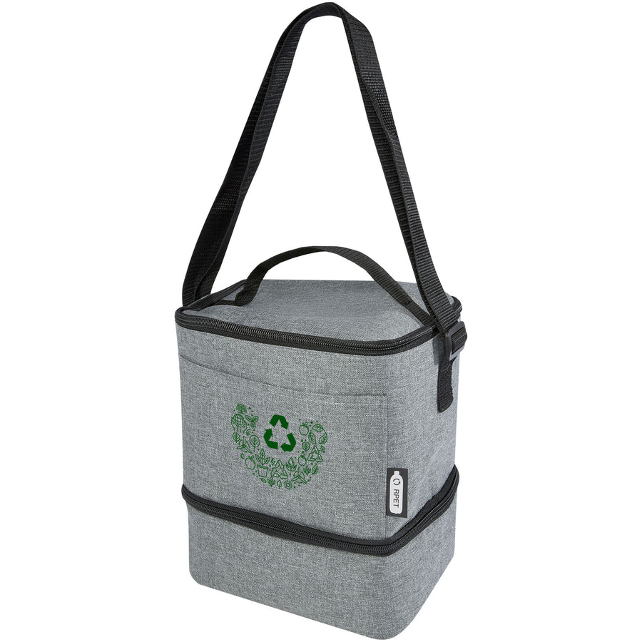 G120615 Borsa frigo portapranzo Tundra per 9 lattine in PET riciclato