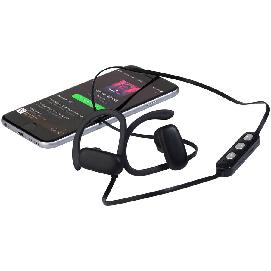 G124103 Auricolari Bluetooth® con logo che si illumina Brillant
