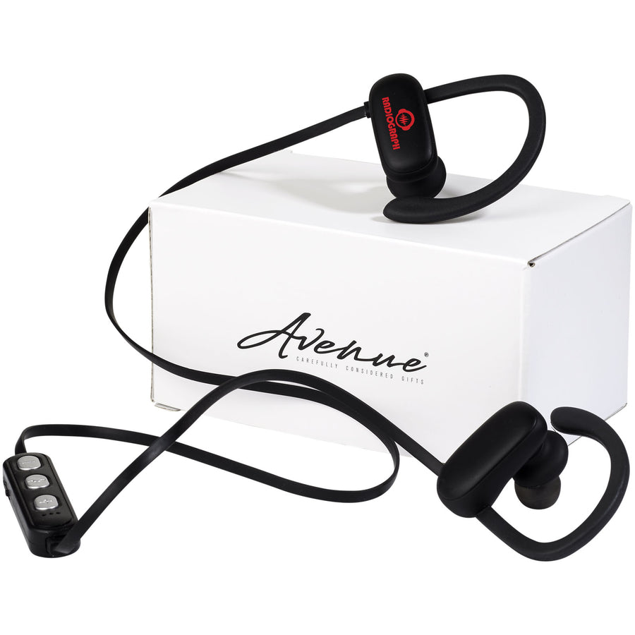 G124103 Auricolari Bluetooth® con logo che si illumina Brillant
