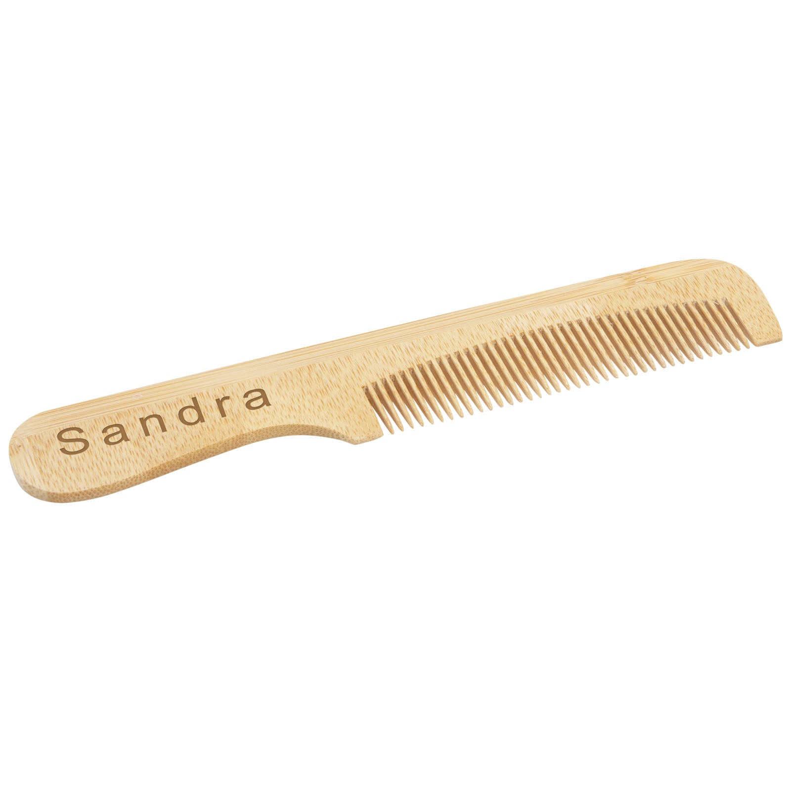 G126192 Pettine Heby in bamboo con manico