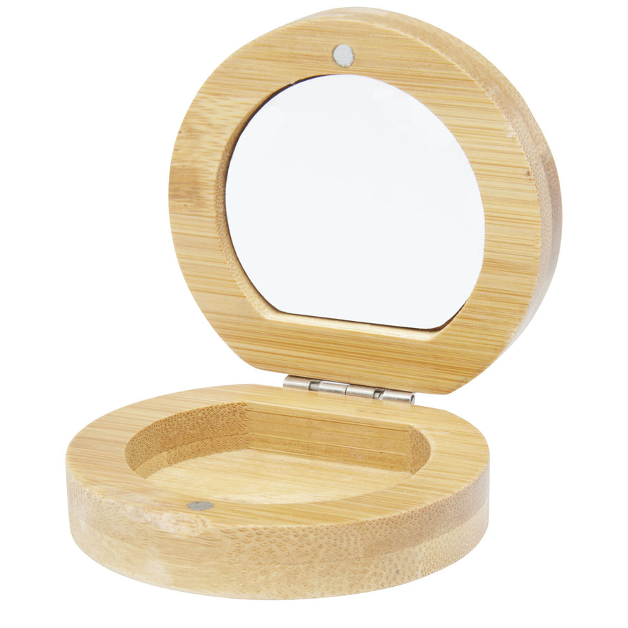 G126196 Specchio tascabile in bambù