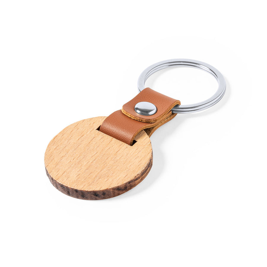 G1411 Portachiavi in legno naturale