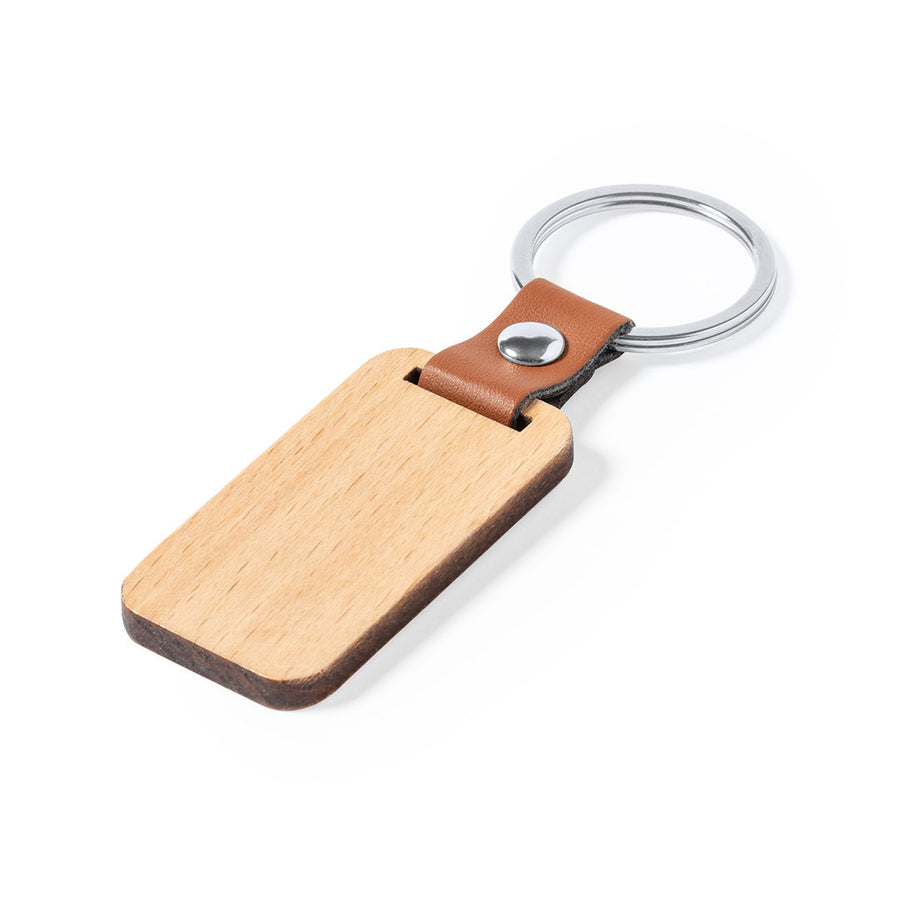 G1411 Portachiavi in legno naturale
