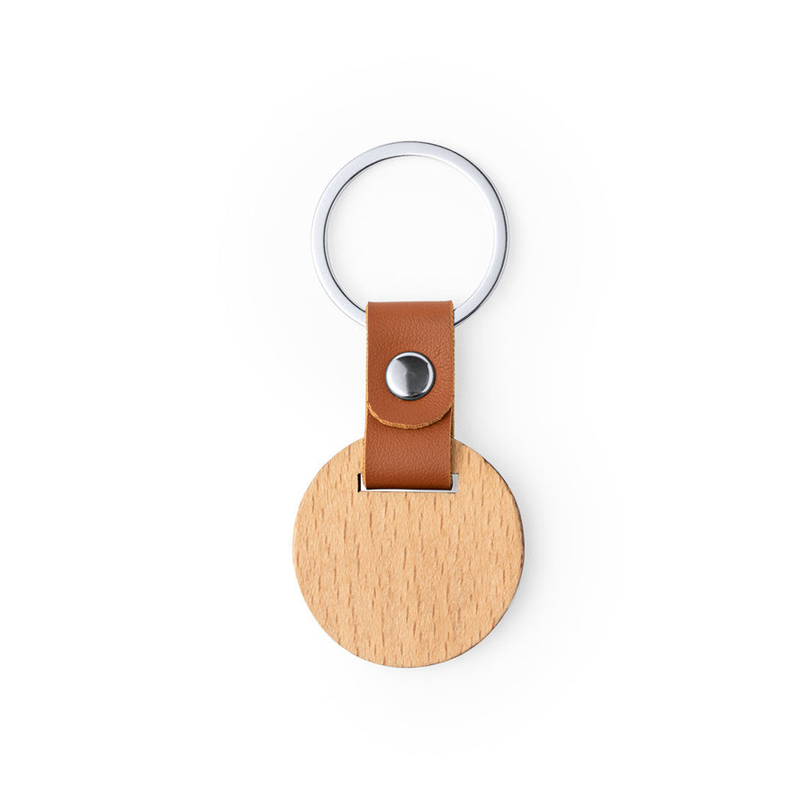 G1411 Portachiavi in legno naturale