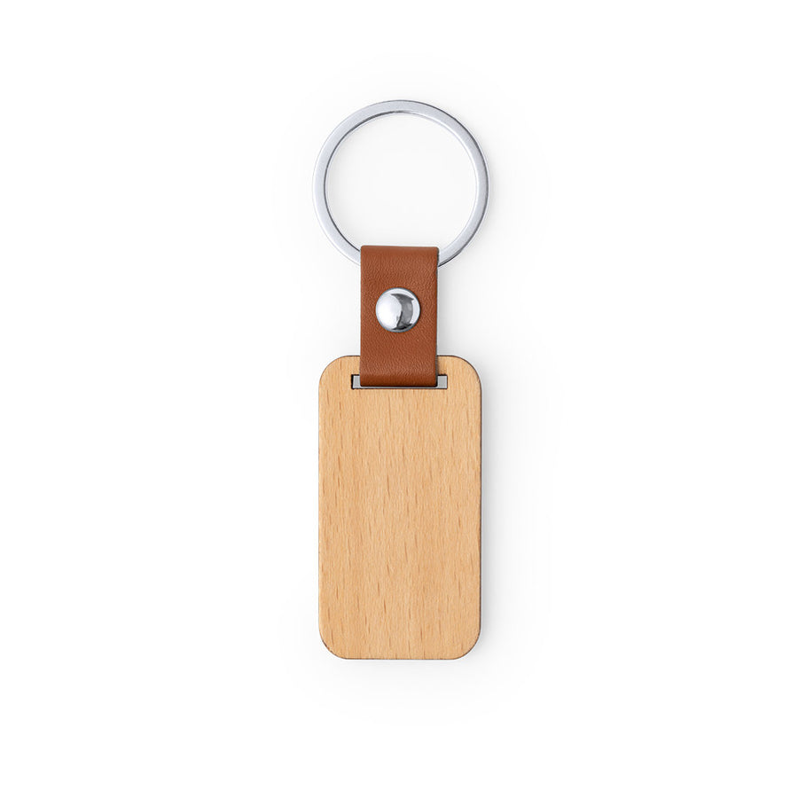 G1411 Portachiavi in legno naturale