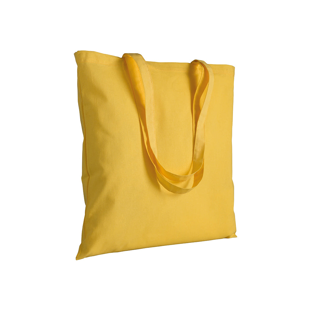 G15145 Shopper in cotone 130 gr/m², manici lunghi