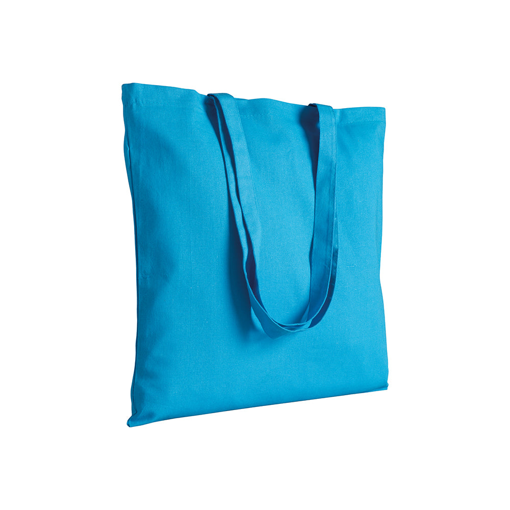 G15145 Shopper in cotone 130 gr/m², manici lunghi