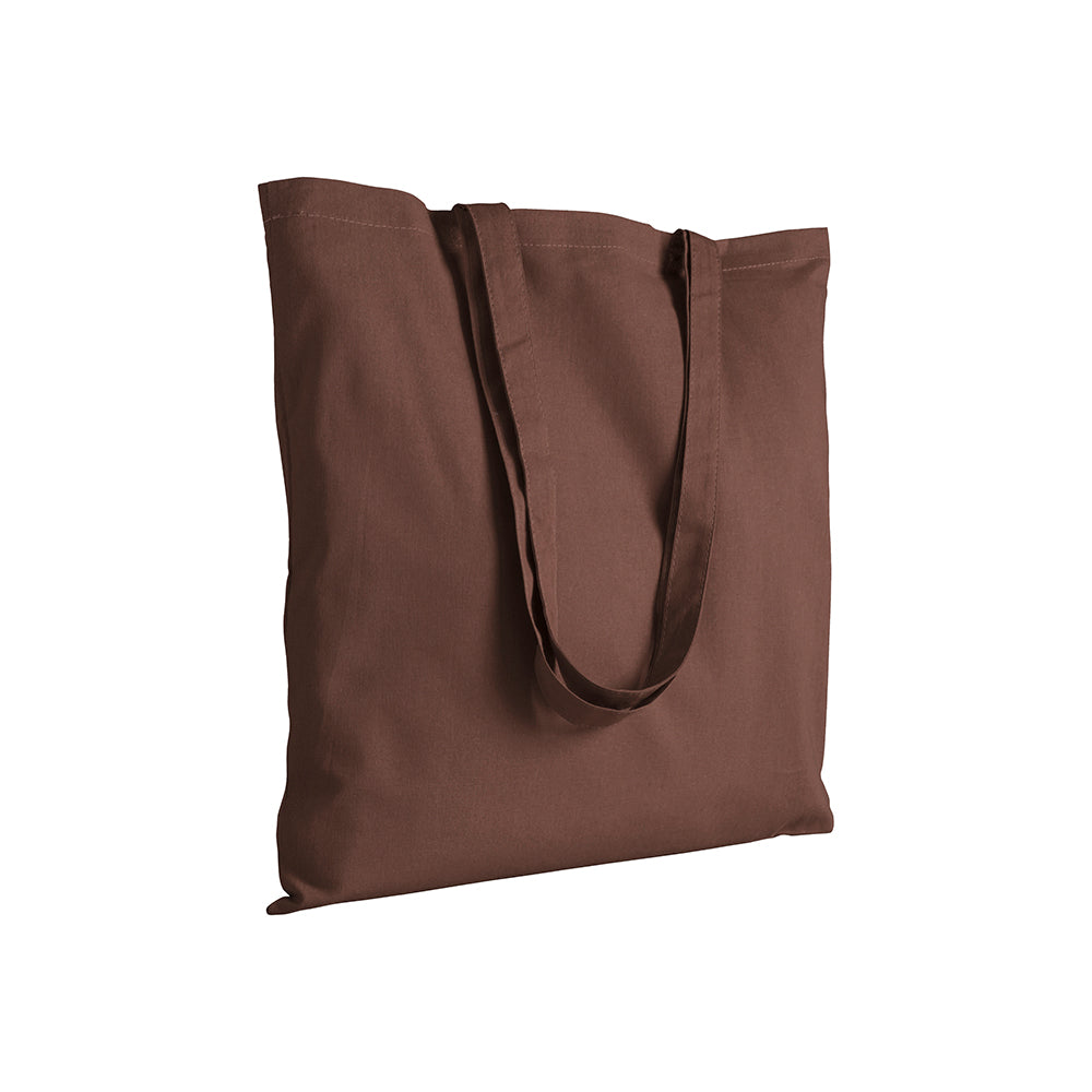 G15145 Shopper in cotone 130 gr/m², manici lunghi