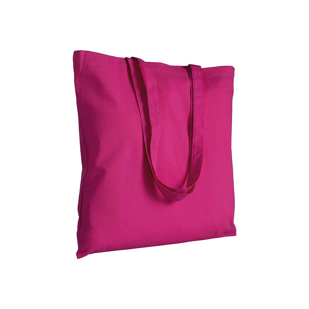 G15145 Shopper in cotone 130 gr/m², manici lunghi