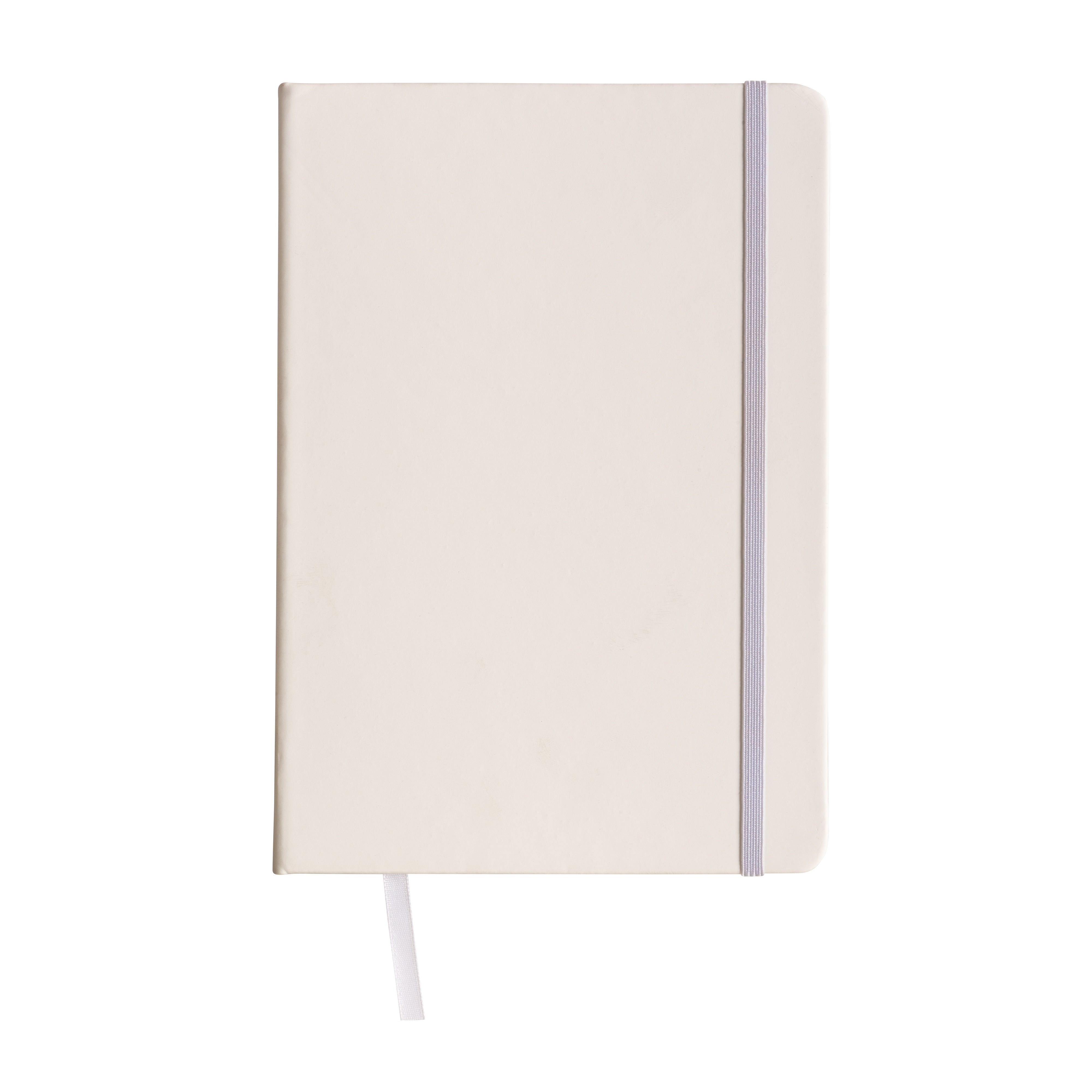 G15455 Quaderno in PU con elastico colorato e segnalibro in raso